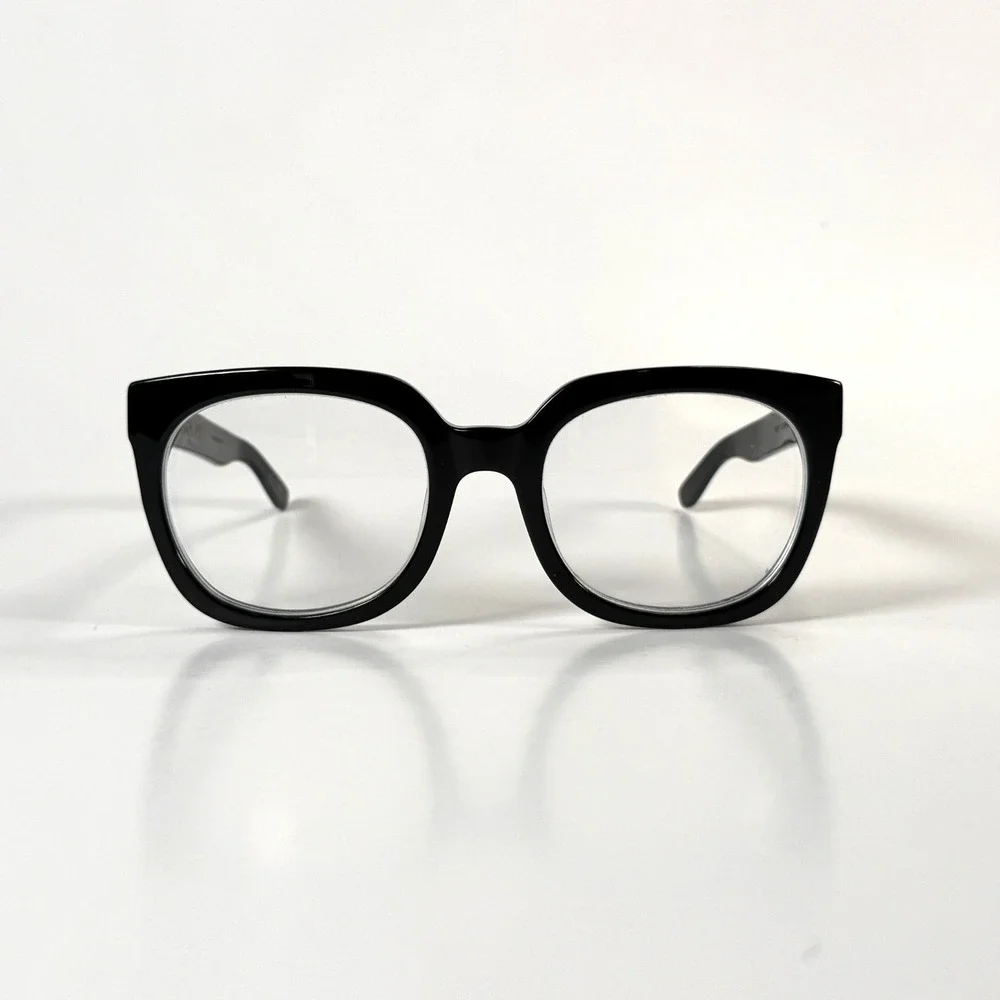 VINT & YORK Ritzy C.VYB1BO‎ Eyeglasses Frame 53-22-145 Jet Black Bold Womens